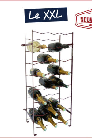Gelijkenis Dalset Trottoir Stalen wijnrekken - Mijnwijnkelder